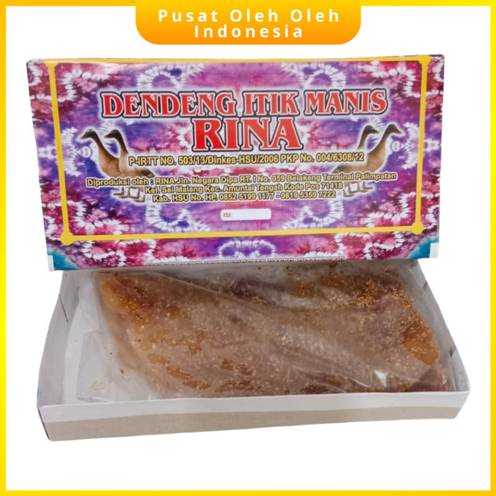 

Dendeng Itik Manis Oleh Oleh Kalimantan PO-IN