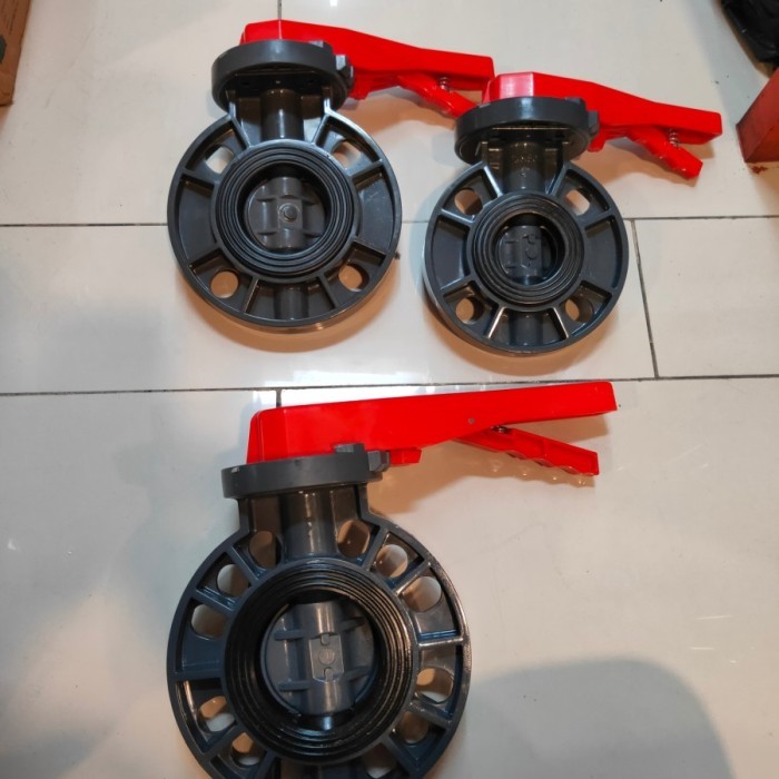 Butterfly Valve Pvc 6" Merk ZUKI