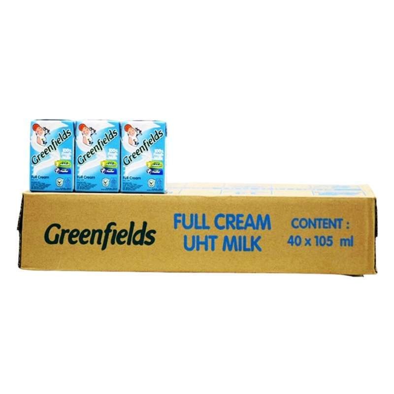 

Greenfields Susu UHT Full Cream 1 Karton (40x105ml)