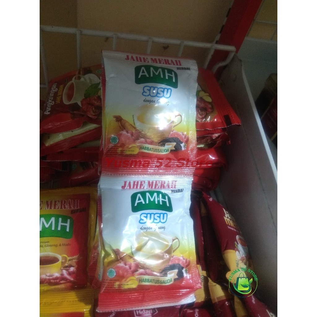 

AMH Susu Jahe Merah 10 Sachet Jahe Merah AMH JAHE SUSU