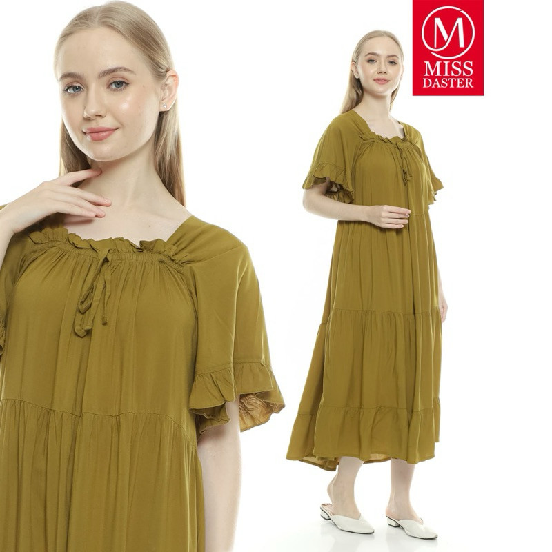 MISSDASTER - Zea Daster Rempel Panjang Polos Rayon