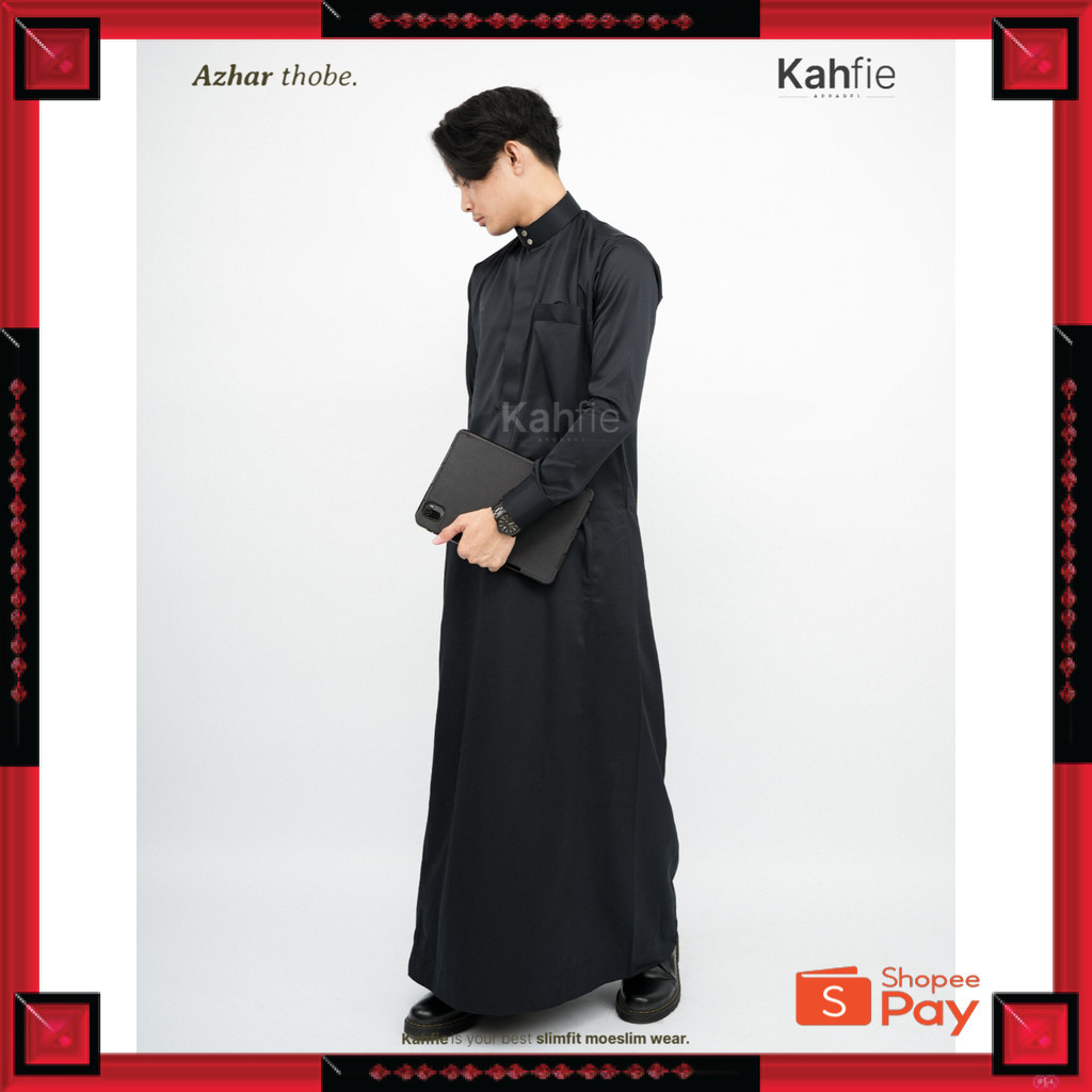 [PREMIUM ORIGINAL] Dkahfie Apparel Azhar Thobe Series 1.0 | Gamis Pria Premium | Jubah Pria Premium 