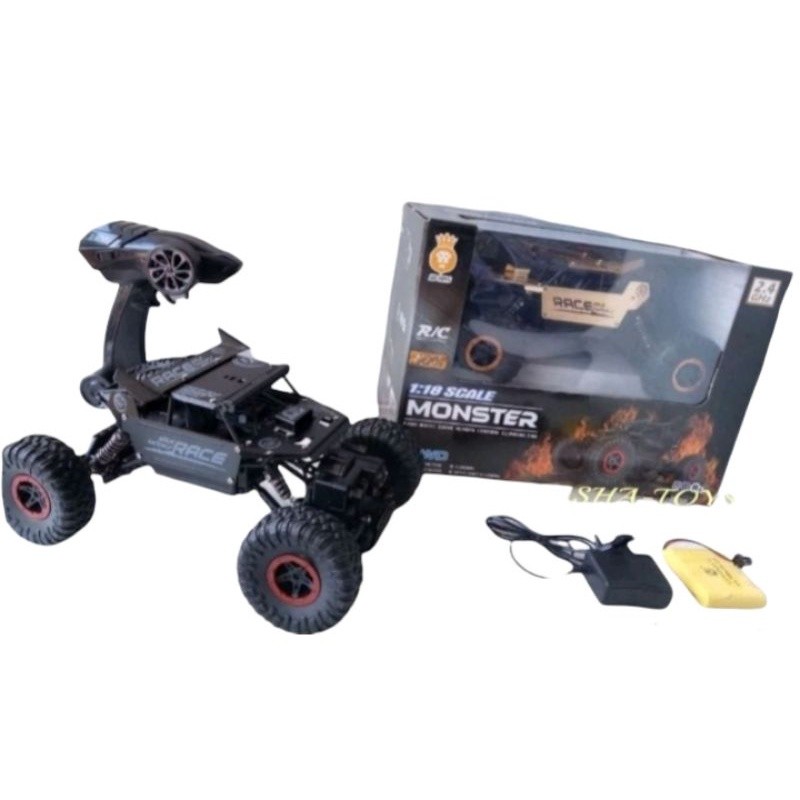 LETERSHOP Rc Mobil Rock Crawler Monster Alloy Remote Control