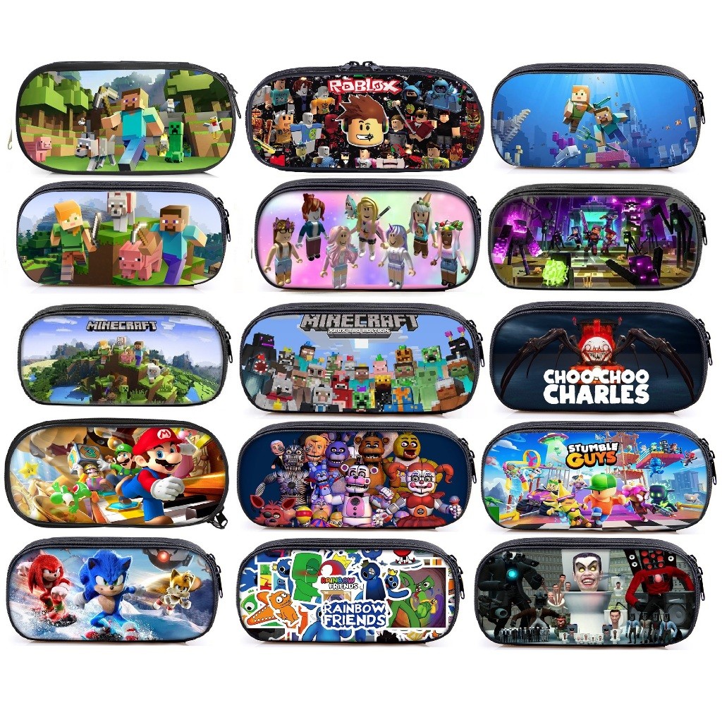 

LETERSHOP Kotak Pensil Minecraft Desain Menarik Kapasitas Besar