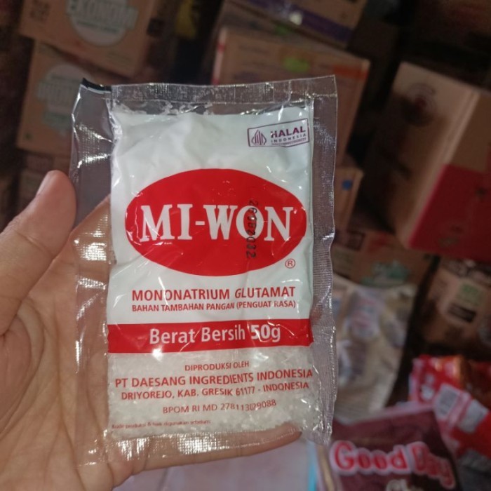 

NEW ITEM MIWON PENGUAT RASA 50G BAHAN MASAK