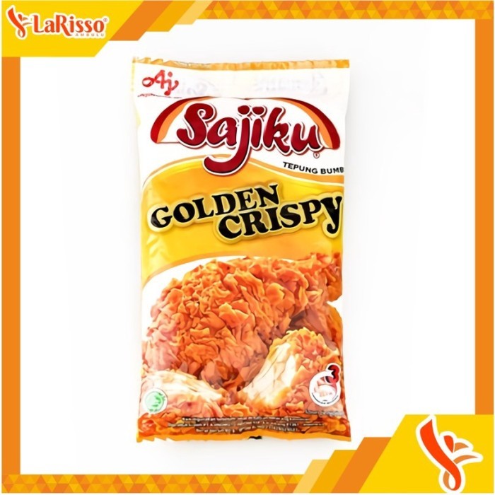 

NEW ITEM SAJIKU TEPUNG GOLDEN CRISPY 80G BAHAN MASAK