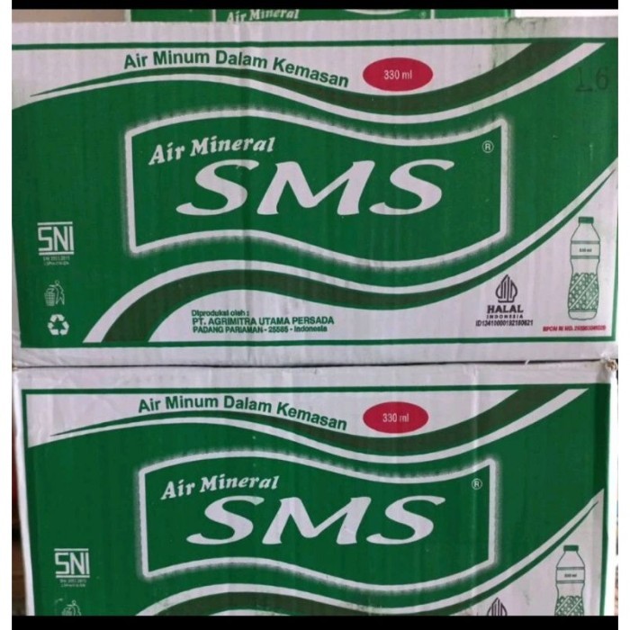 

NEW ITEM MINUMAN SMS SEDANG 24 X 600ML