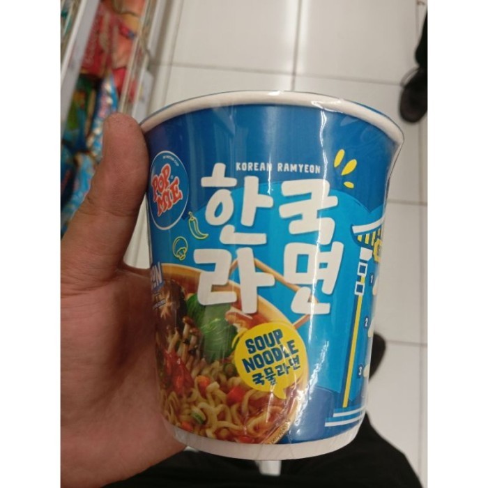 

NEW ITEM NOODLE POP MIE KOREAN SPICY RAMYEON 71G