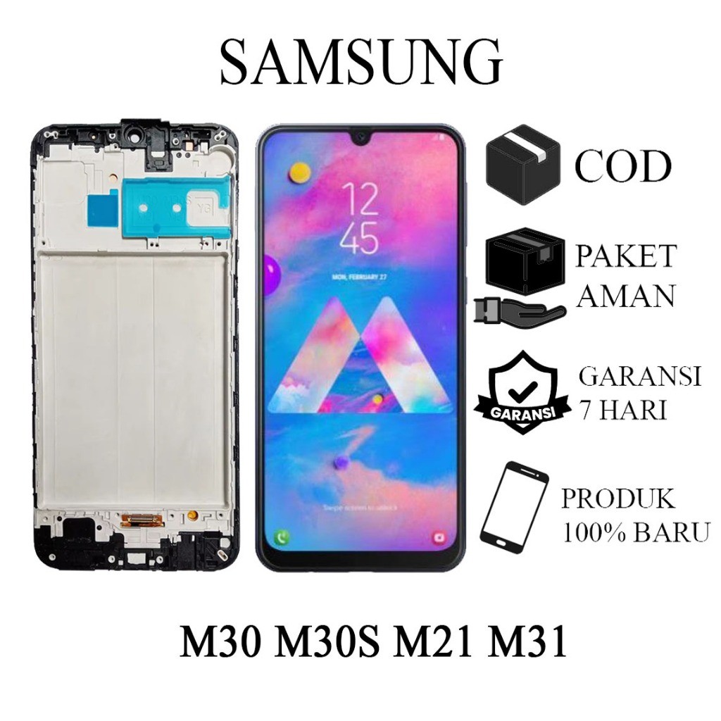 ORIGINAL LCD TOUCHSCREEN SAMSUNG M30 M30S M21 M31