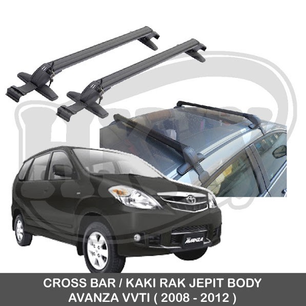 KAKI RAK CROSS BAR JEPIT BODY TOYOTA AVANZA VVTI