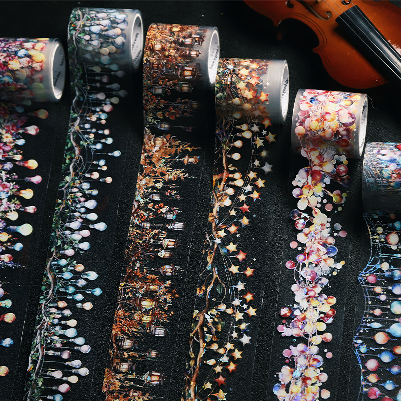 

40mm*2m DIY Decoration Adhesive Tapes Lights around Japanese small forest Washi Tapes Masking Tapes stickers stationery