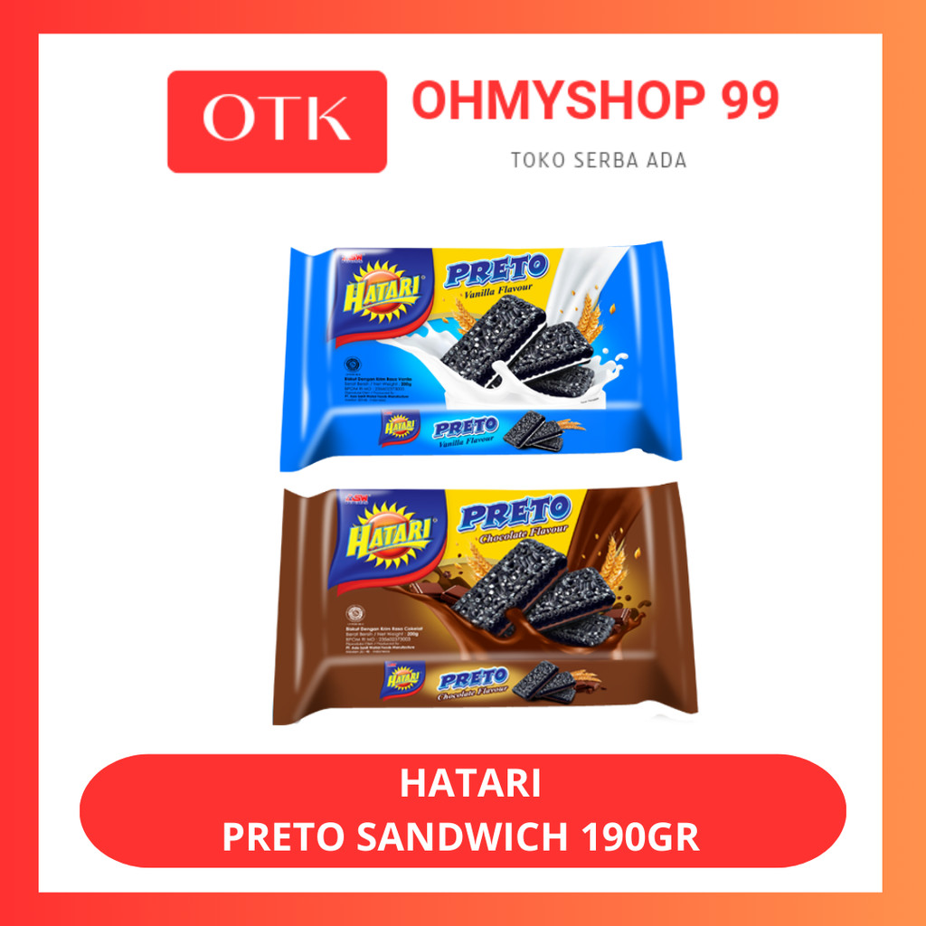 

HATARI Preto Sandwich 190gr
