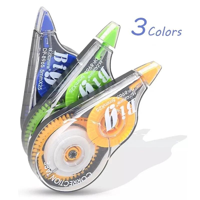

1PC Correction Tape Large capacity 12 m length Correction Tape Cost-effective 3 colors Use smoothly Stationary