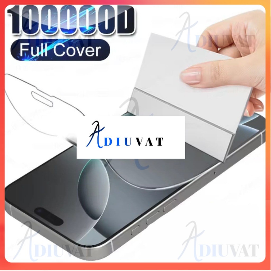 [ ADIUVAT ] TG Hydrogel Clear Bening / Clear Matte Anti Minyak / Anti Blue Anti Radiasi Samsung S6 S