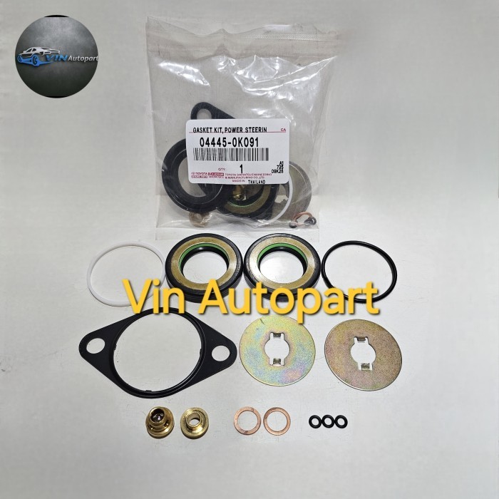 KIT POWER STEERING BAWAH HILUX FORTUNER DOUBLE CABIN 04445-0K091 THAILAND BARU