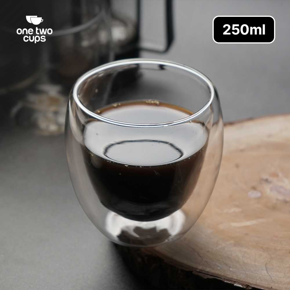 DIGAP - Gelas Kaca Aesthetic Tahan Panas Double Wall Glass - PLY1704