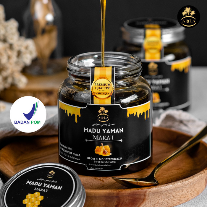 

MADU YAMAN MARA'I ASWAD GRADE A ASLI 100% - 500GR
