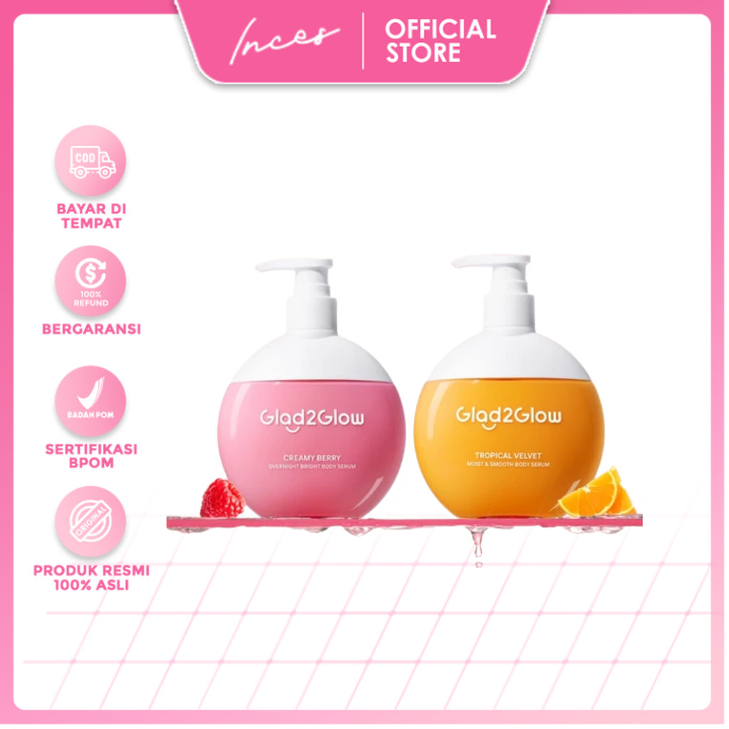 INCES - Glad2Glow Body Serum 300 ML