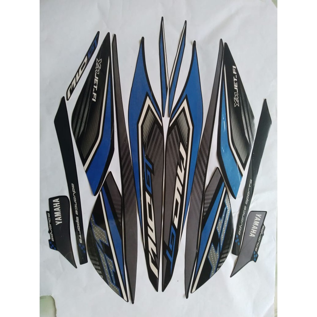 stiker striping yamaha mio gt 2013 hitam biru