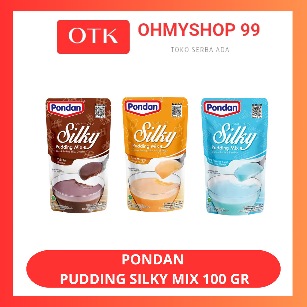 

Pondan Silky Pudding Mix 125gr