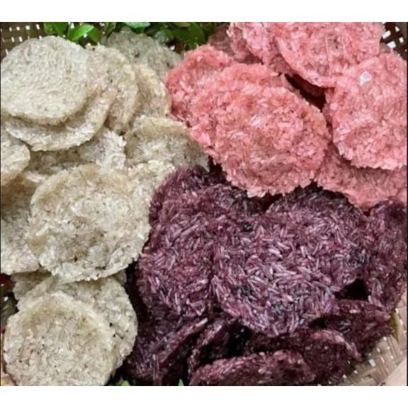 

rengginang mentah mix 3 rasa isi 1 kg