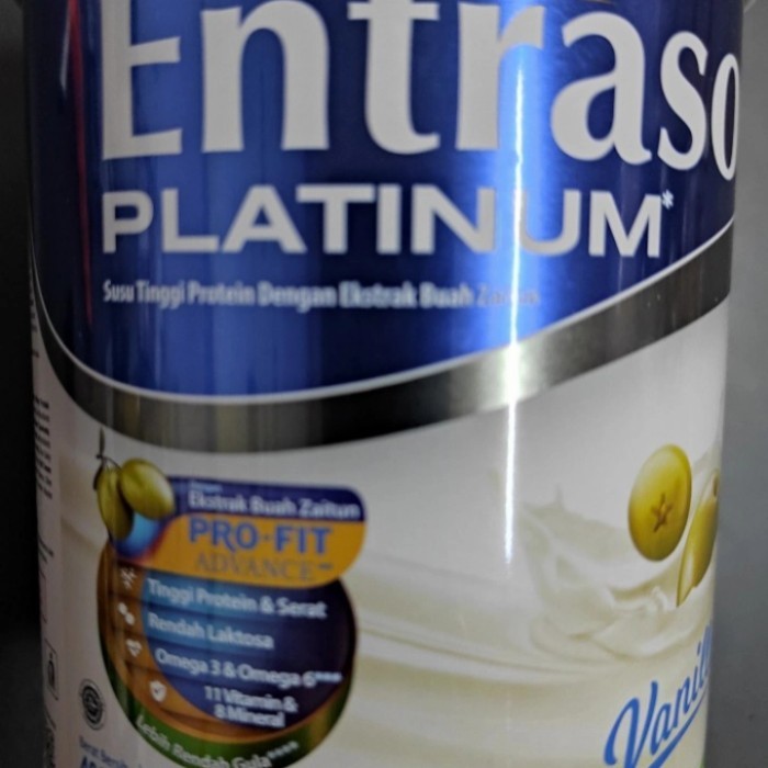 

[[Promo]]BEST SELLER Entrasol Platinum Vanila 400gr