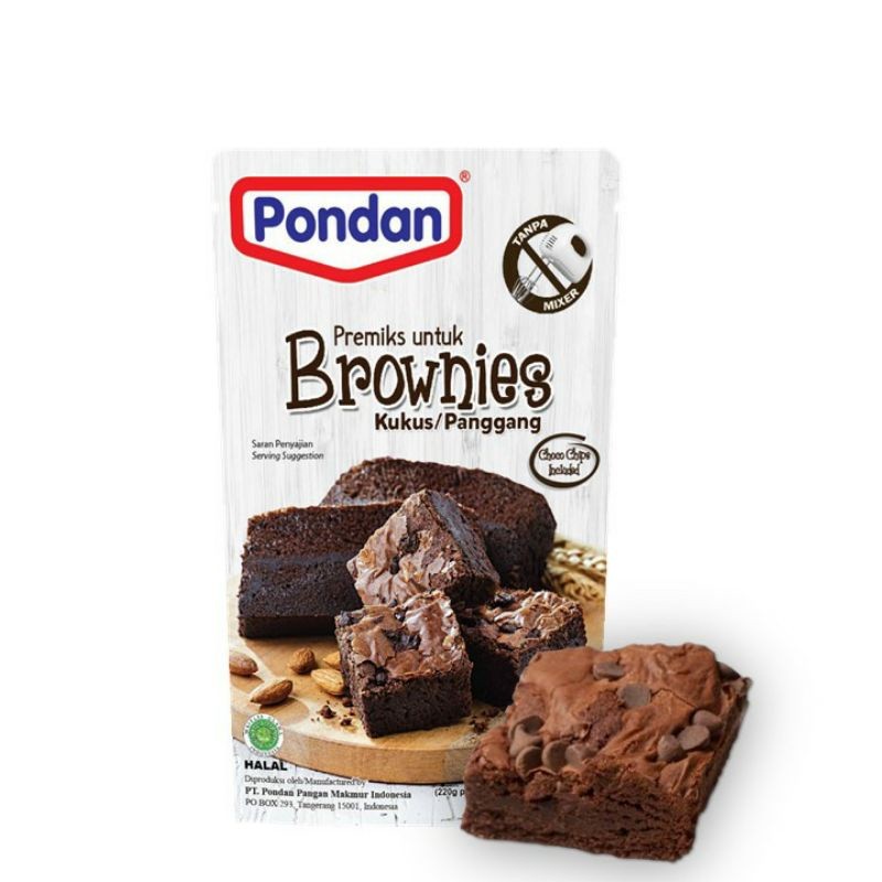 

PONDAN BROWNIES KUKUS PANGGANG 230GRAM - ABO