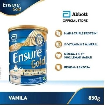 

PROMO ENSURE GOLD HMB vanilla 800 gram