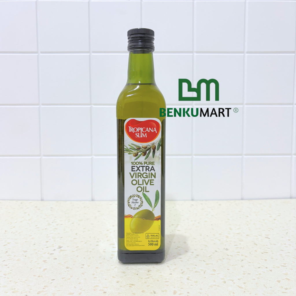 

Tropicana Slim Extra Virgin Olive Oil 500ml - 100% Pure Extra Virgin Olive Oil