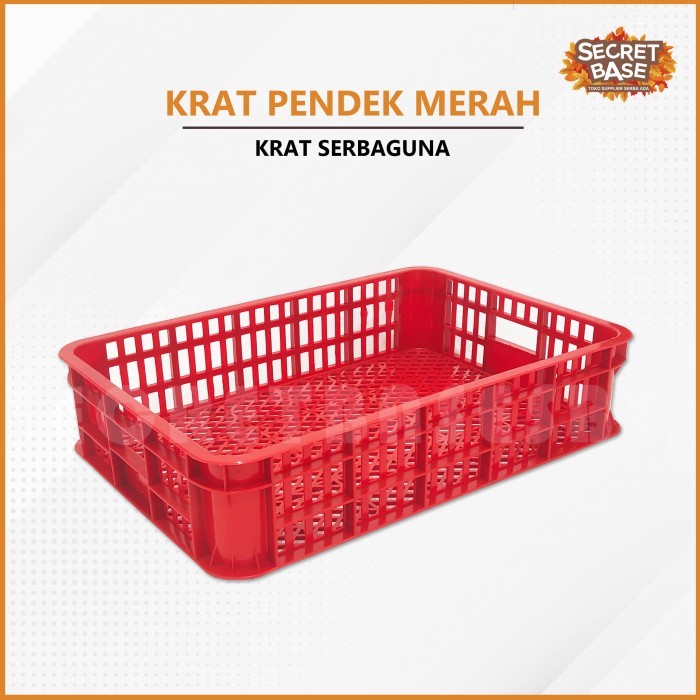 

KRAT PENDEK - Keranjang Serbaguna / Keranjang Roti / Keranjang Plastik - BiruDijamin Ori