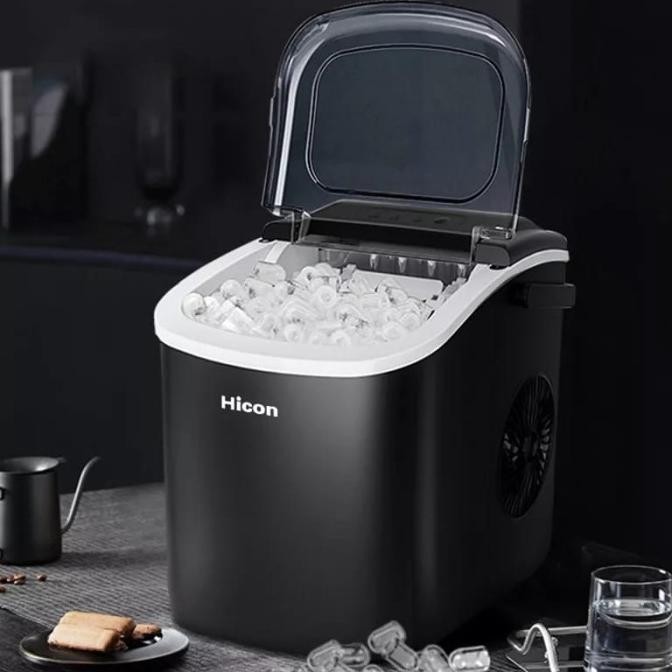 Mesin es batu HICON 15 kg es bulat Rumah Tangga Komersial Mini