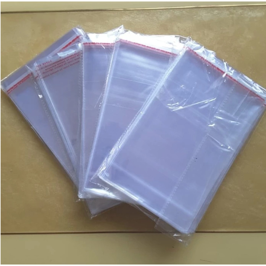 

OPP ROTI UKURAN KANTONG PLASTIK OPP LEM / SEAL KEMASAN ROTI DONAT KUE COOKIES