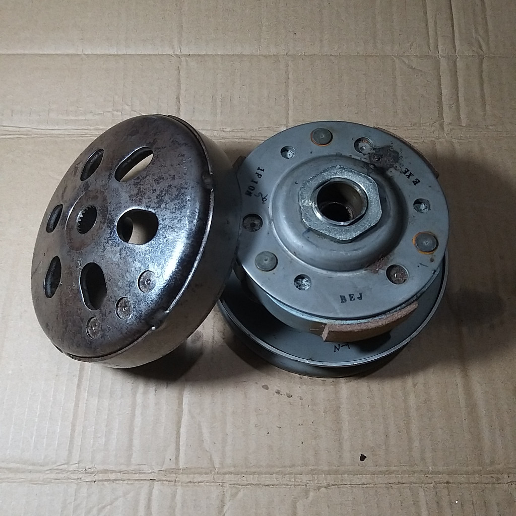 TERMURAH - PULLY PULLEY KAMPAS GANDA YAMAHA FAZZIO KODE BEJ ORIGINAL COPOTAN