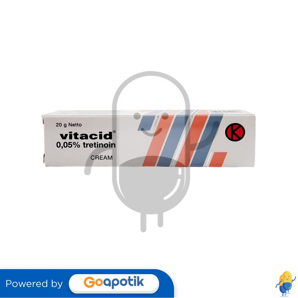 Vitacid 0.05% Krim 20 Gram
