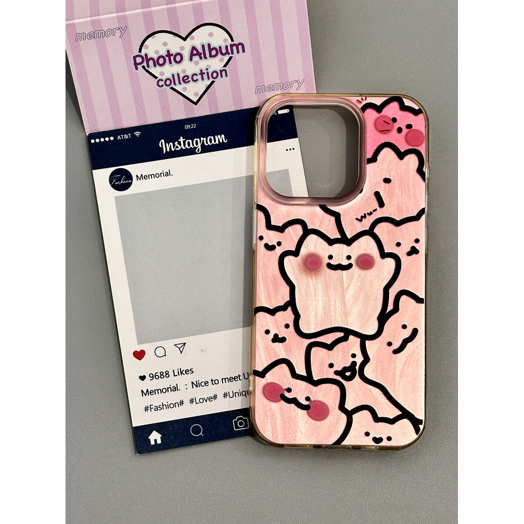Trendi Case OPPO penunggu Lucu  Casing ponsel cocok untuk OPPO A1 A15 A16 A16K A17 A1K A36 A38 A3S A