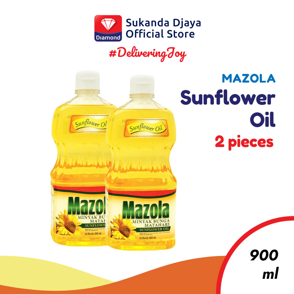 

Mazola Sunflower Oil Minyak Biji Bunga Matahari 900 Ml - Twin Pack