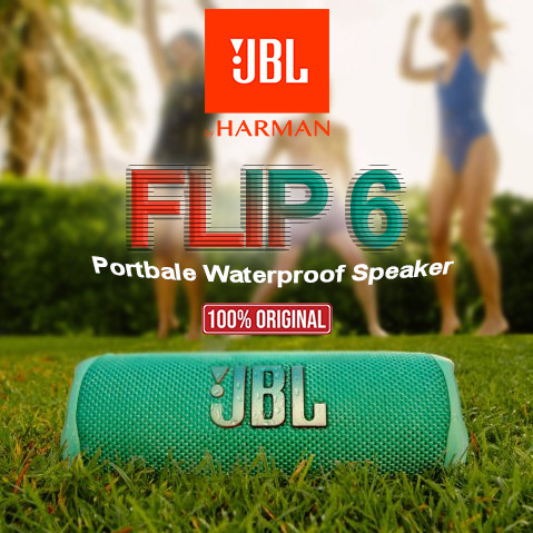 [100% ORI] JBL Flip 6 Wireless Bluetooth Portable Speaker Bluetooth/JBL Speaker Powerful Sound and D