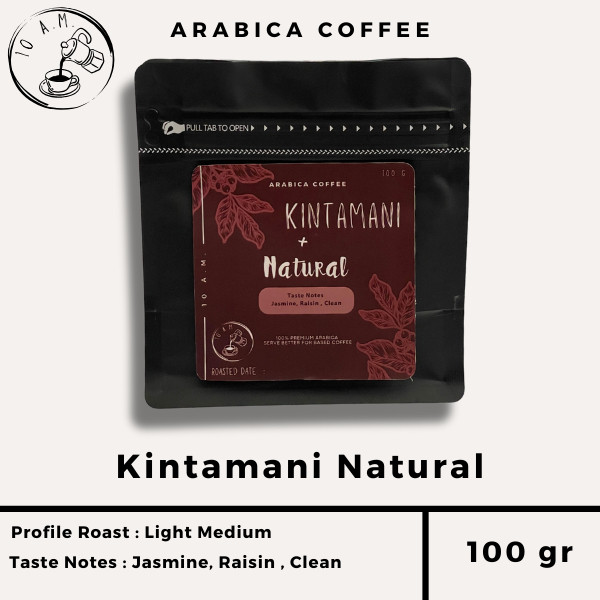 

10AM ROASTERY - Kopi Arabika Kintamani Natural (100 gr)