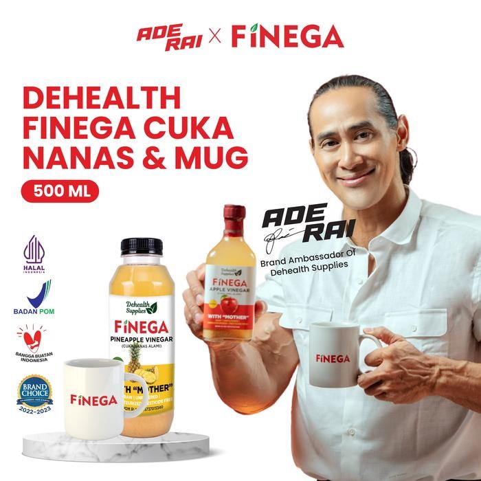 

Promo ADE RAI X FINEGA BUNDLING ( CUKA + MUG ) 500ml Botol Plastik - CUKA APEL + MUG Terlaris