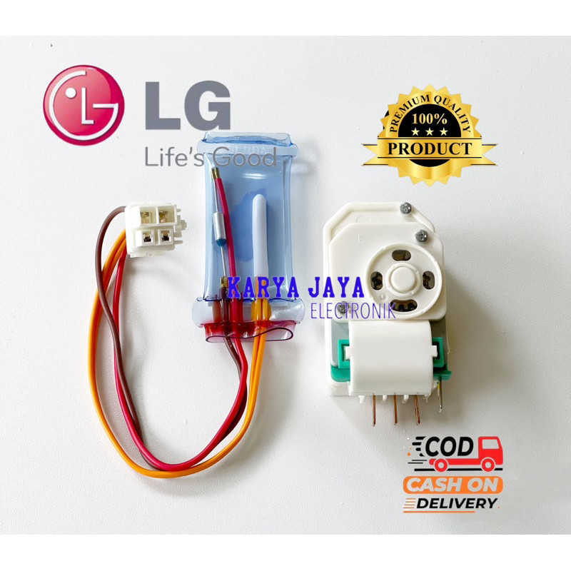 Timer Dan Defrost Bimetal Kulkas LG 2 pintu Inverter 1 Set