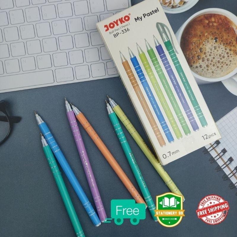 

Pulpen MY Pastel BP 336/Pulpen JOYKO/Pena Joyko/Bolpoin/Ballpen