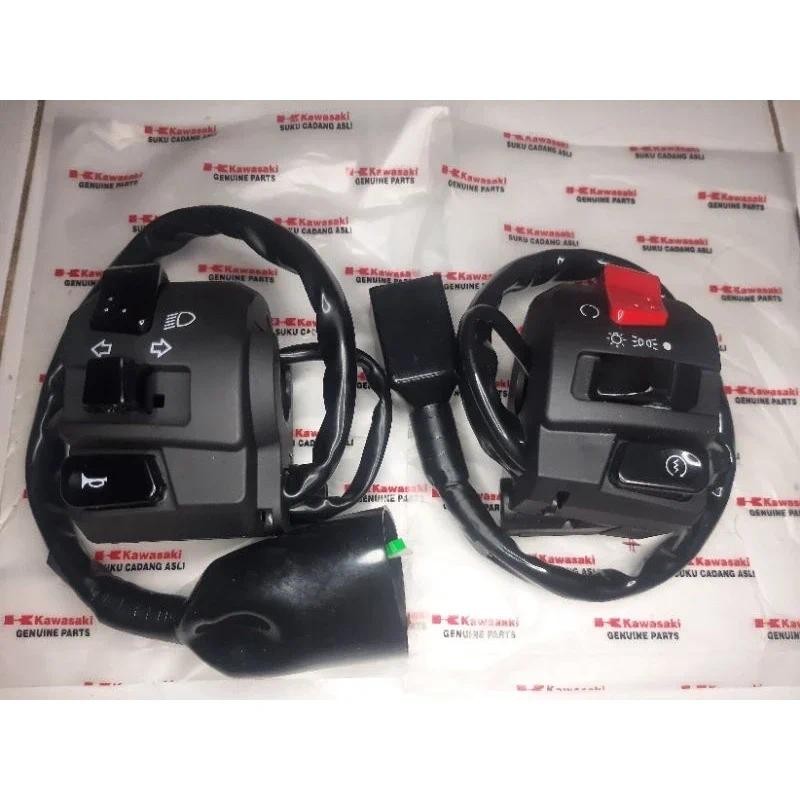 Saklar Kanan Kiri Swich Dim Klakson Lampu Stater Motor Kawasaki Klx 150, D'Tracker 150