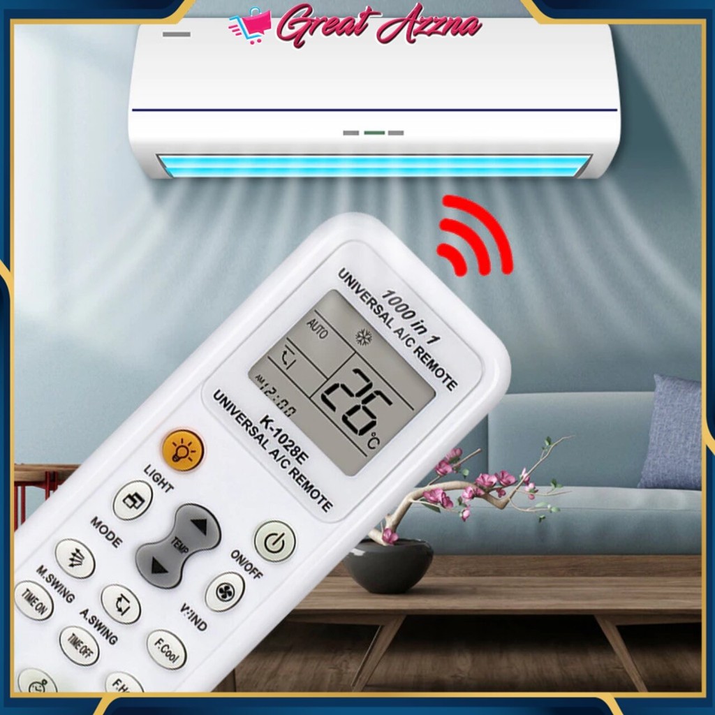 Remote Ac Universal Multi K-1028E A/C Semua Merk AC Remote