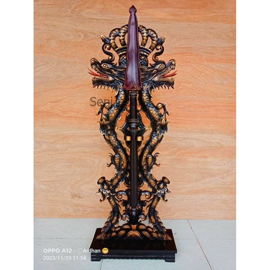 jagrak pusaka naga raja kembar standing isi 1 pusaka finishing terlaris seindonesia SJ3432
