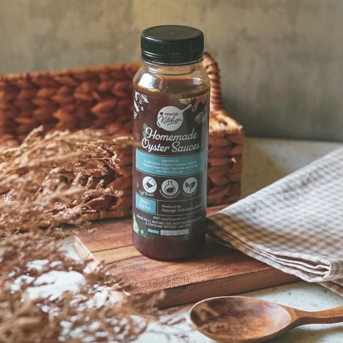

[[New Arrival]] Homemade Oyster Sauces 250ml (Saus Tiram NO MSG)