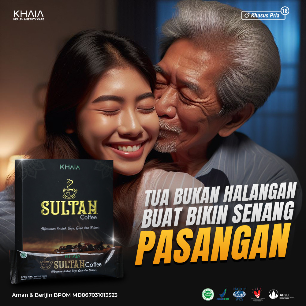 

KHAIA Sultan Coffee Kopi Stamina Rasa Ginseng Membantu Menambah Lebih Tahan Bpom Resmi