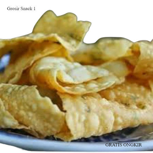 

NEW Keripik Pangsit 1Kg / Keripik Bawang