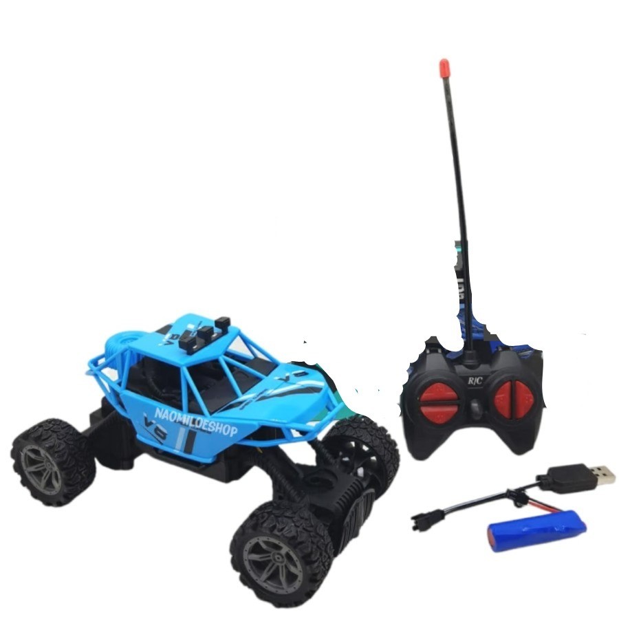 Remote Control Mobil Jip x cross country climbing Mainan Rc Off Road Jeep Ban Karet Mobilan Trail Re