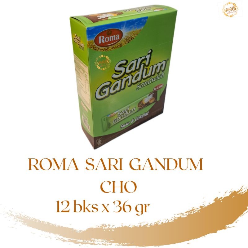 

Roma Sari Gandum 12 bks x 36 gr