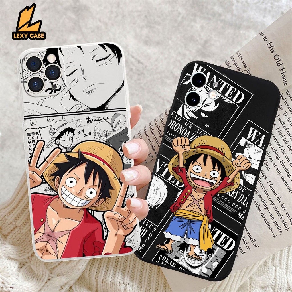Case One Piece Luffy SM039 Vivo Y12 Y12s Y16 Y20 Y20s Y21 Y22 Y35 Y53s Y91c Y91 Y95 Y1s V9 V15 V20 V